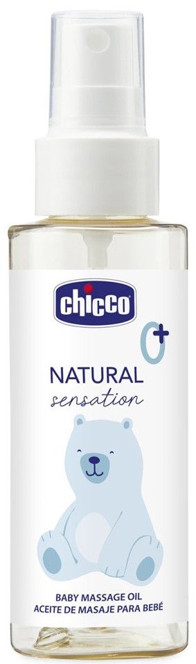 Chicco Olejček masážny Natural Sensation 100ml, 0m+